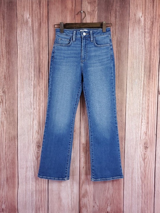 Favorite Daughter Denim - Favorite Daughter The Erin Crop Boot Hyannis Jeans Womens 25 Mid Rise Stretch